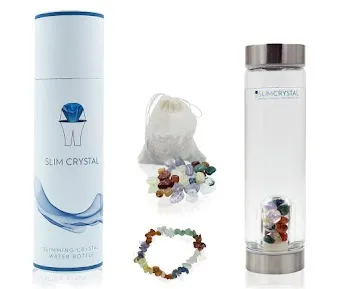 1 SlimCrystal slim crystal water bottle